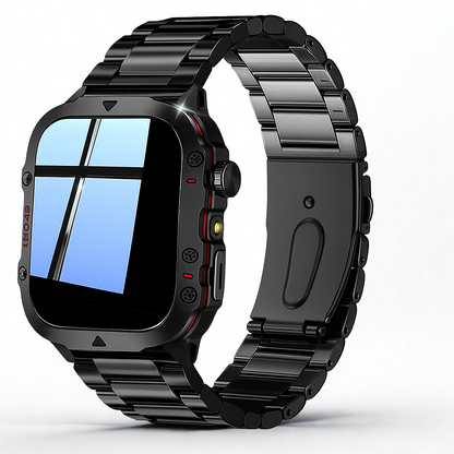 Runiq IronRidge Waterproof GPS Military Smartwatch
