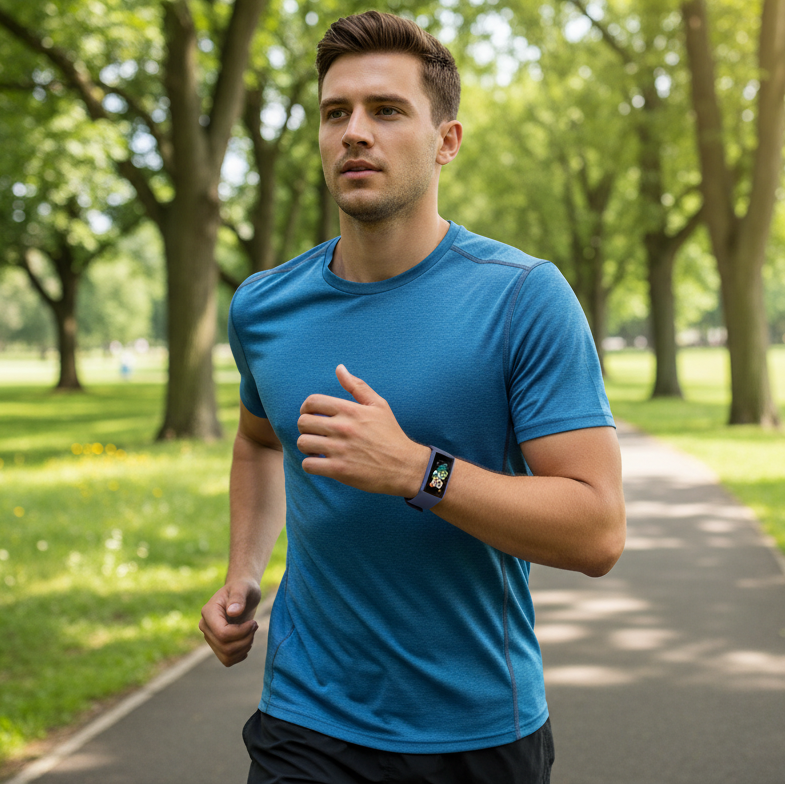 Runiq Fitzy Waterproof Smart Fitness Tracker