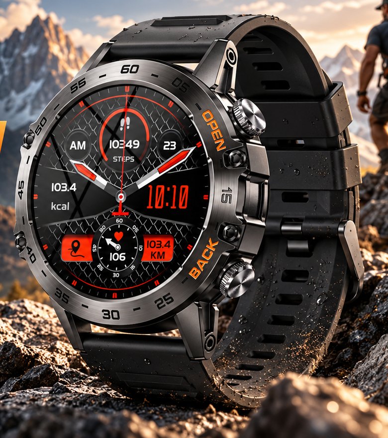 Runiq IronPeak X1 Rugged Smartwatch
