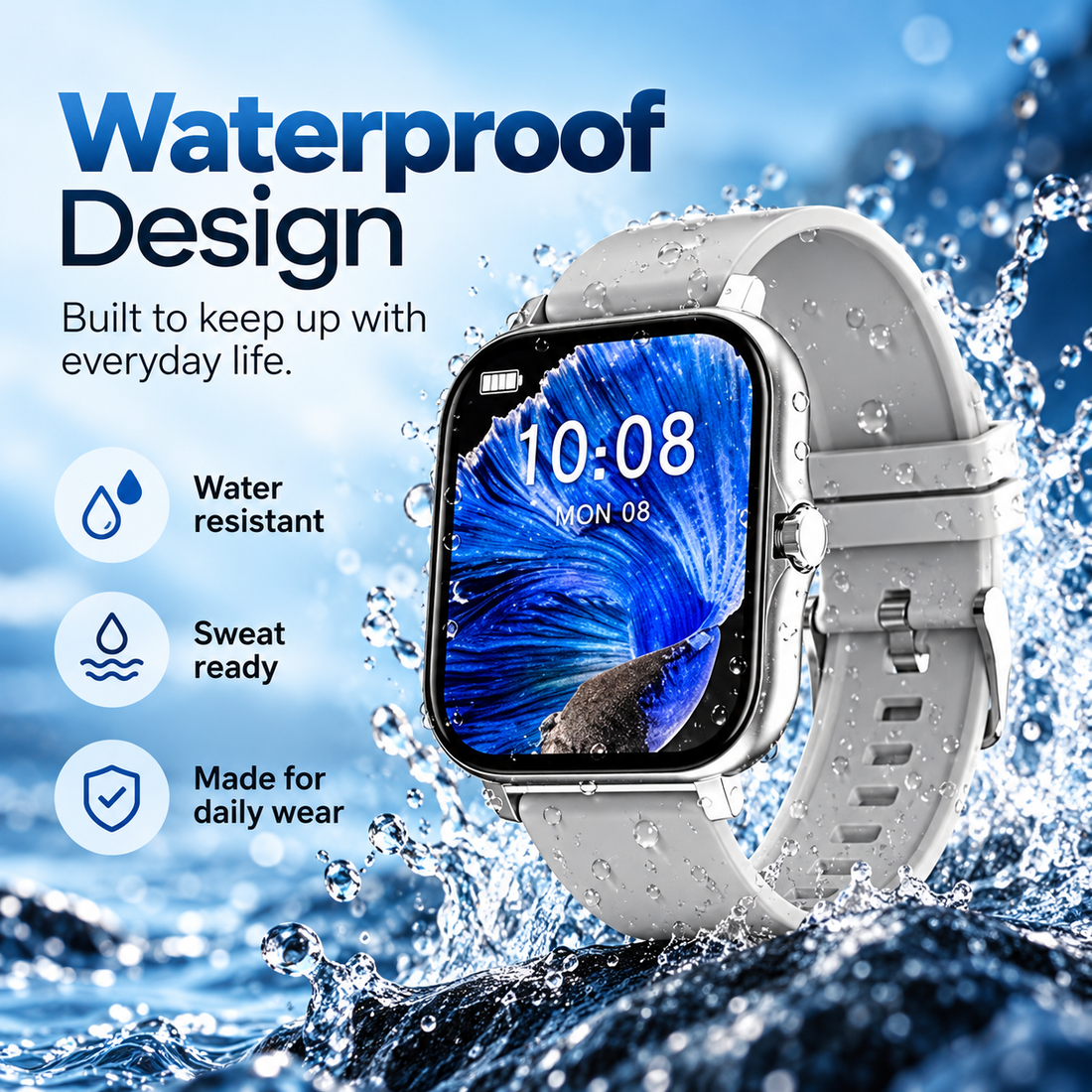 Runiq Vertex S1 Smart Fitness Watch