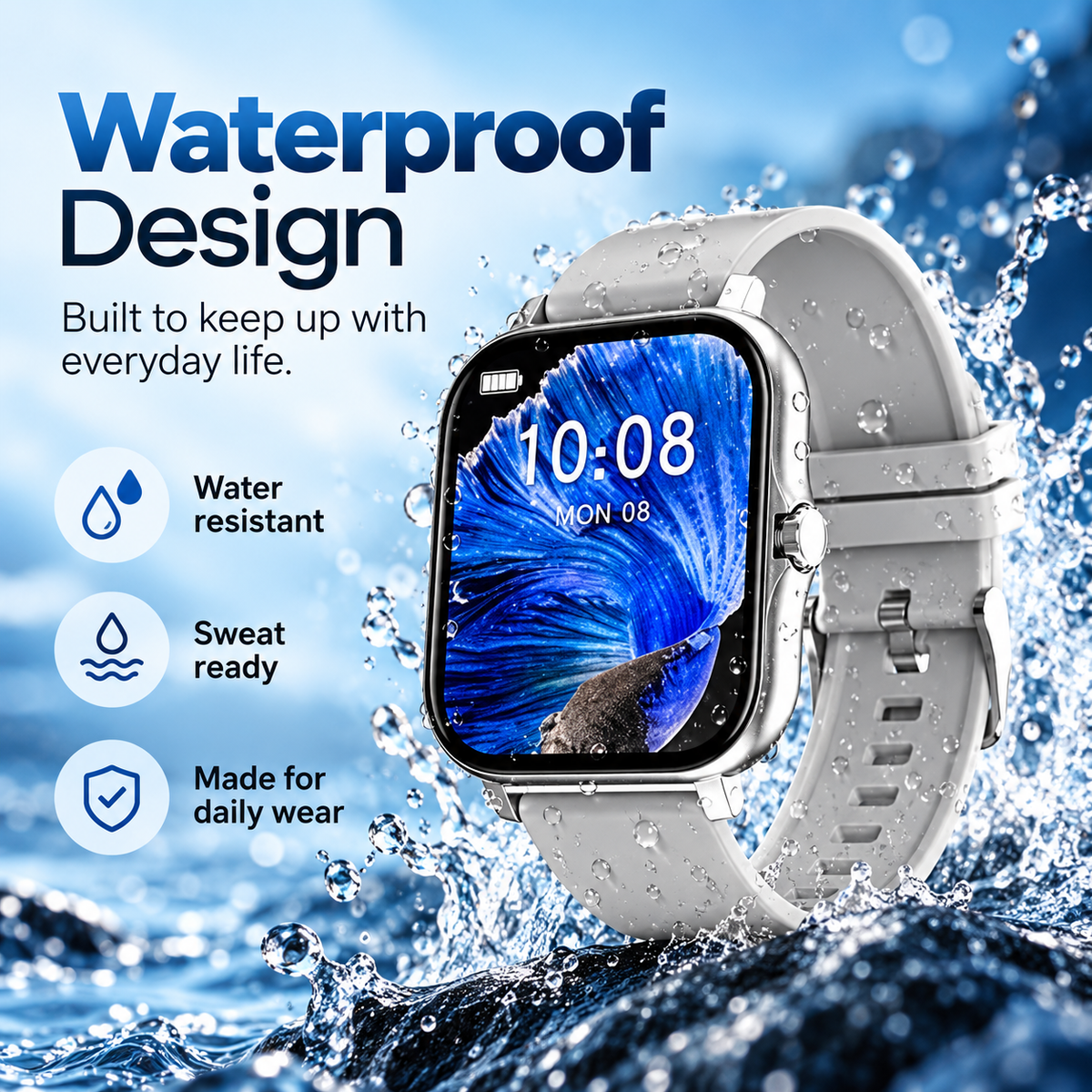 Runiq Vertex S1 Smart Fitness Watch