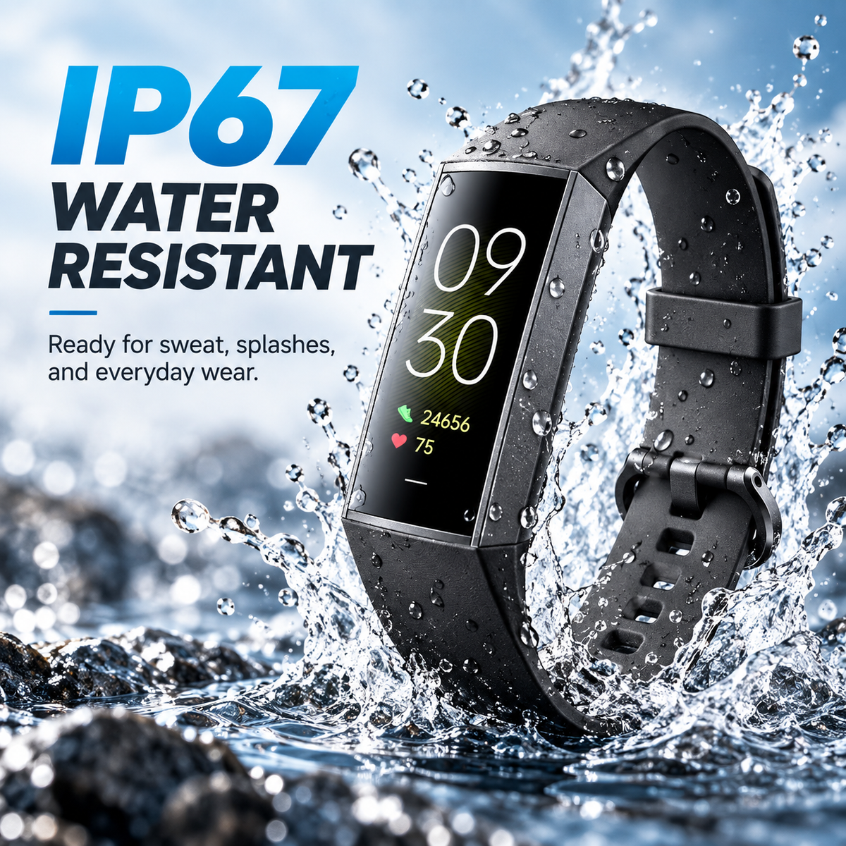 Runiq Lumen Amoled Pro Smart Band