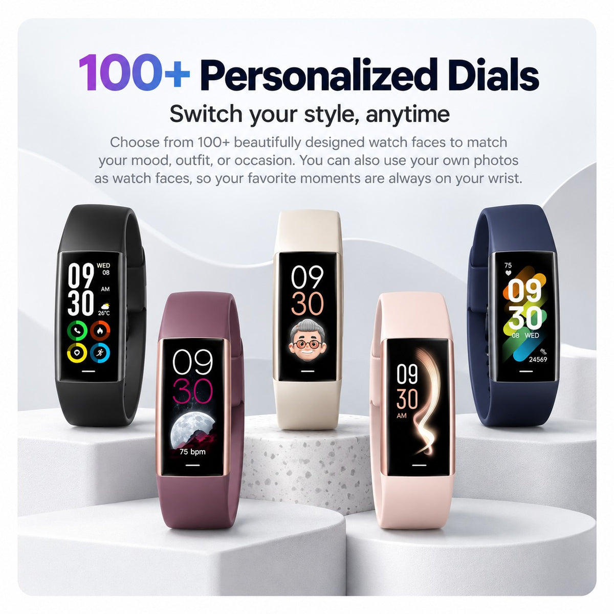 Runiq Lumen 100+ personalized dials