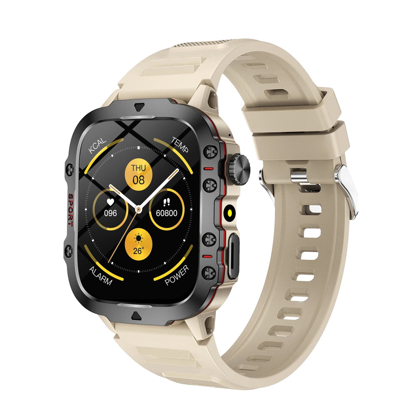 Runiq IronRidge Waterproof GPS Military Smartwatch