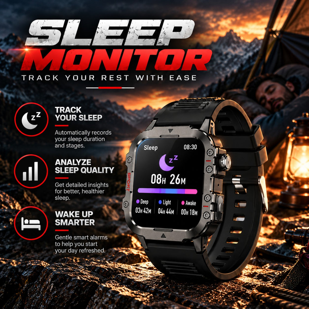 Runiq Strike Pro - Sleep monitor